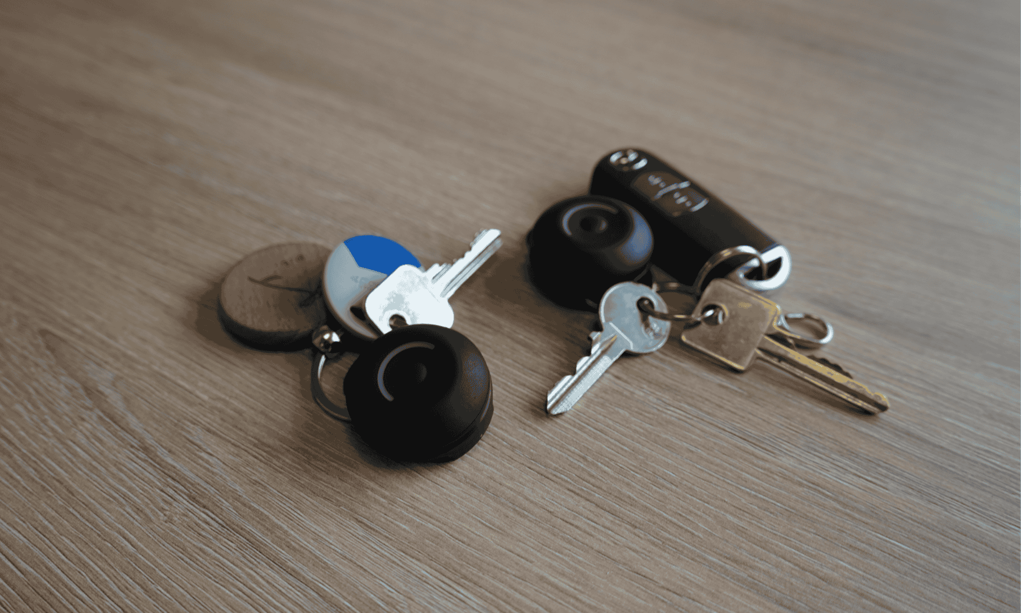 Clickscape button on keyring for ease of use